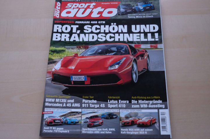 Deckblatt Sport Auto (12/2016)